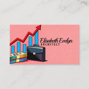 Rentables Geschäftswachstum Visitenkarte