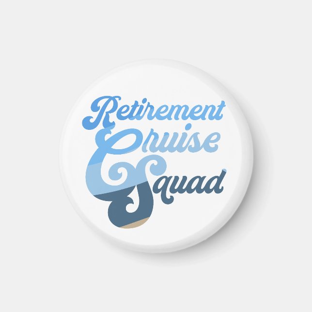 Rente Cruise Squad Magnet (Vorne)