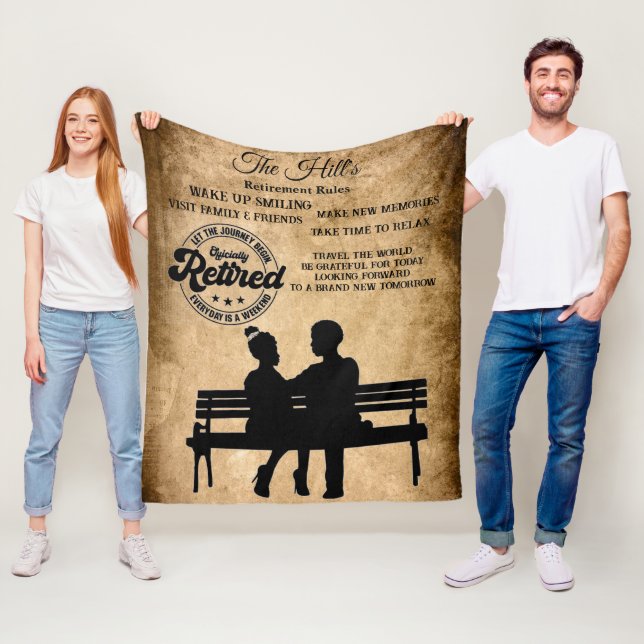 Rente Fleecedecke (Beispiel)