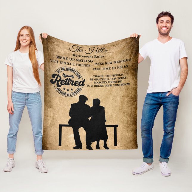 Rente Fleecedecke (Beispiel)