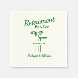 Rente Golf Clubs Themenpar T-Shirt Serviette