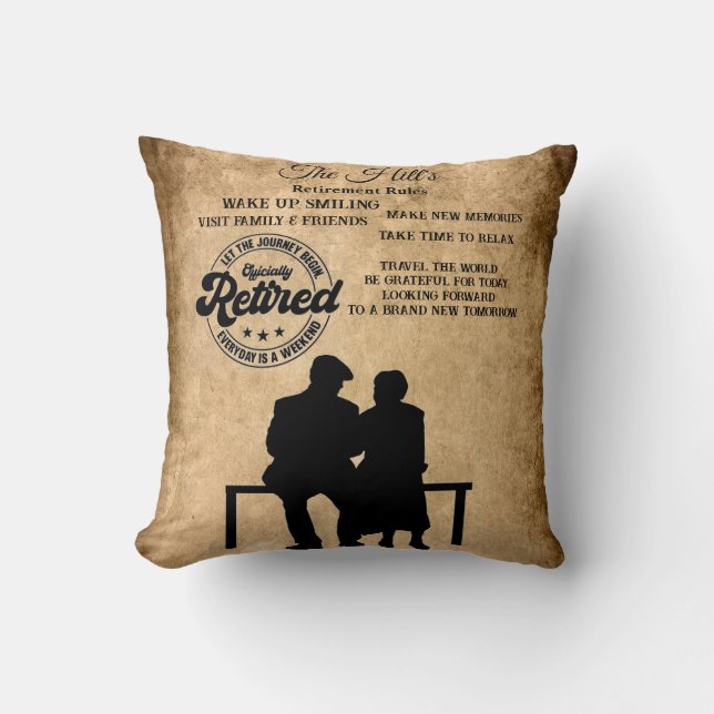 Rente Kissen (Vorderseite)