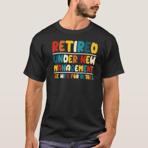 Rente Männer Vater Erwachsener Party Spaß T-Shirt