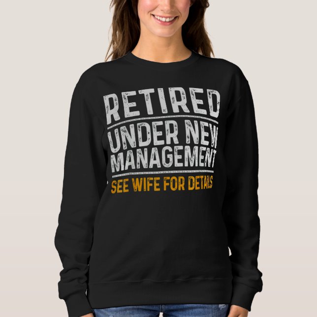 Rente Männer Vater Sweatshirt (Vorderseite)