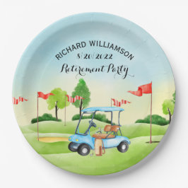 Rente Party Golf Pappteller