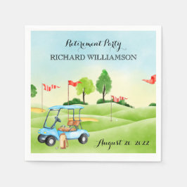 Rente Party Golf Serviette