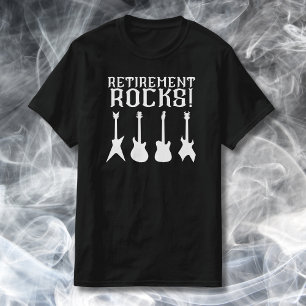Rente Rocks Gitarre Lovers Retiree T-Shirt