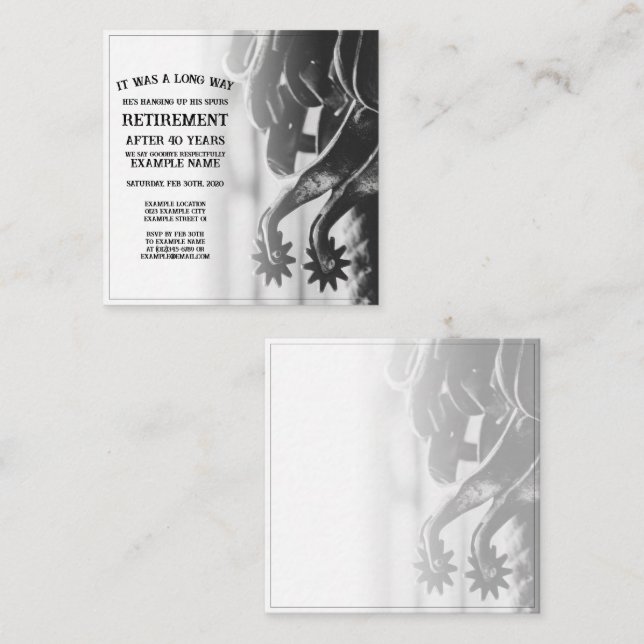 Rentenankündigung mit alten Spulen Mitteilungskarte (Vorne/Hinten)