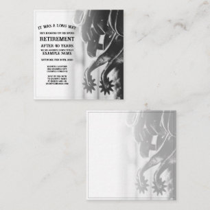 Rentenankündigung mit alten Spulen Mitteilungskarte