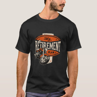 Renteneintritts-Geschenk für Biker Motorradfahrer T-Shirt