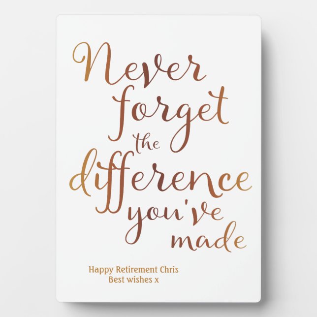 Rentenerhöhung nie vergessen fotoplatte (Vorderseite)