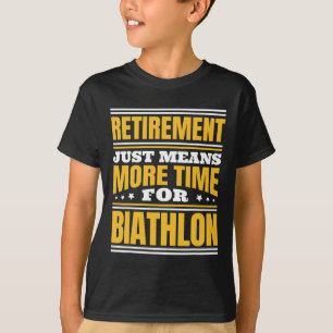 Rentenermäßigung: mehr Zeit für Biathlon T-Shirt