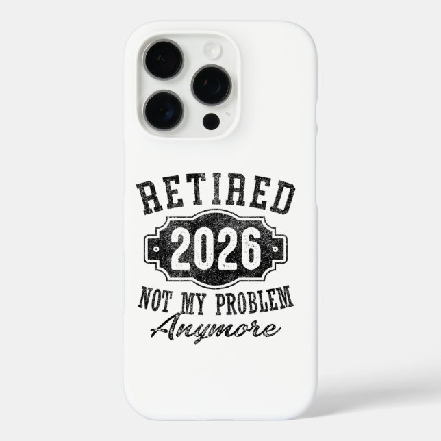 Rentenersatz 2025 nicht mehr mein Problem Case-Mate iPhone Hülle (Rückseite)