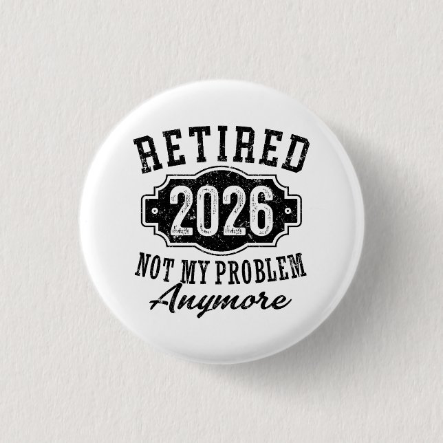 Rentenersatz 2026 nicht mehr mein Problem Button (Vorderseite)