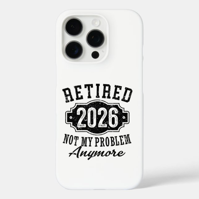 Rentenersatz 2026 nicht mehr mein Problem Case-Mate iPhone Hülle (Rückseite)