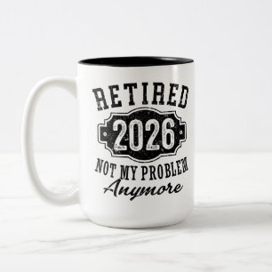 Rentenersatz 2026 nicht mehr mein Problem Zweifarbige Tasse