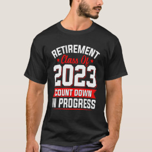 Rentengruppe von 2023: Rückgang des Progress-Retir T-Shirt