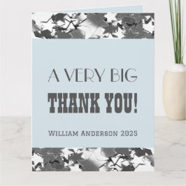 Rentenkarte für Mitarbeiter Dankeskarte