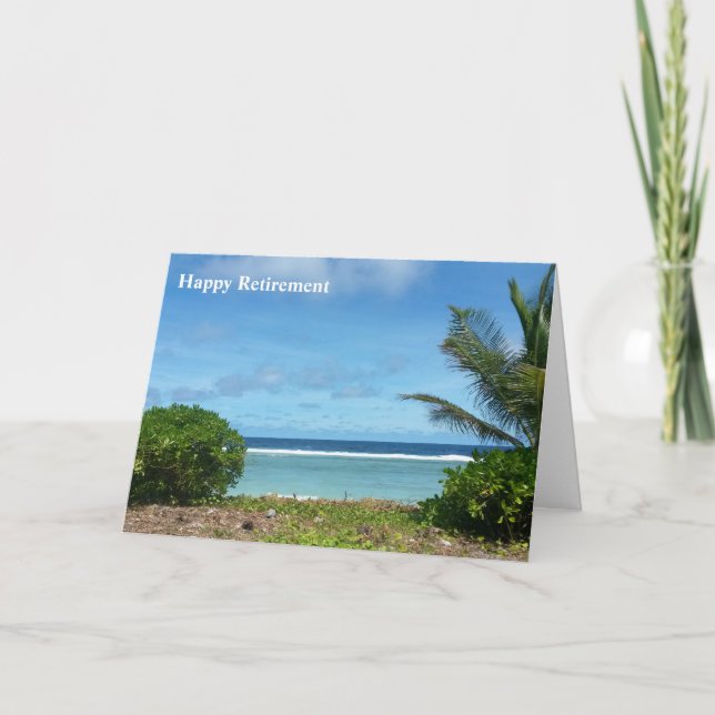 Rentenkarte für Strand Karte (Vorderseite)