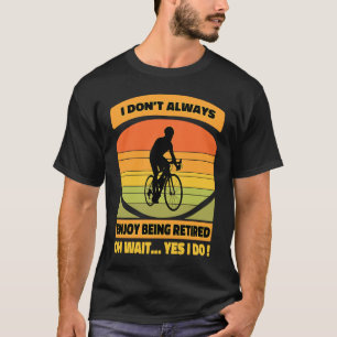 Rentenplan Fahrrad Cooles Fahrradfahren Rentner M T-Shirt