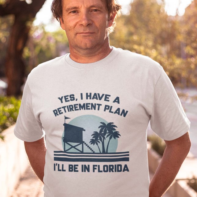 Rentenplan Florida T-Shirt (Von Creator hochgeladen)