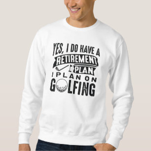 Rentenplan Golfing Sweatshirt