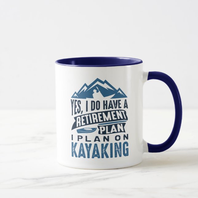 Rentenplan Kajaking Tasse (Rechts)