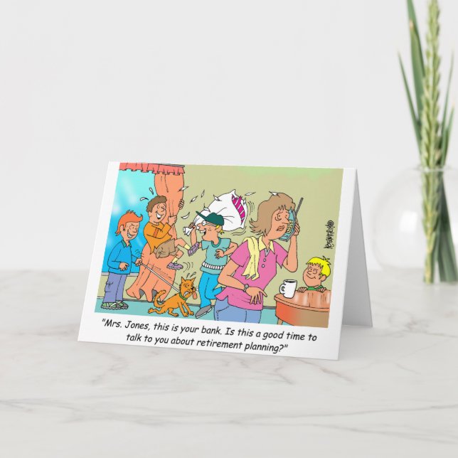 Rentenplanung Karte (Vorderseite)