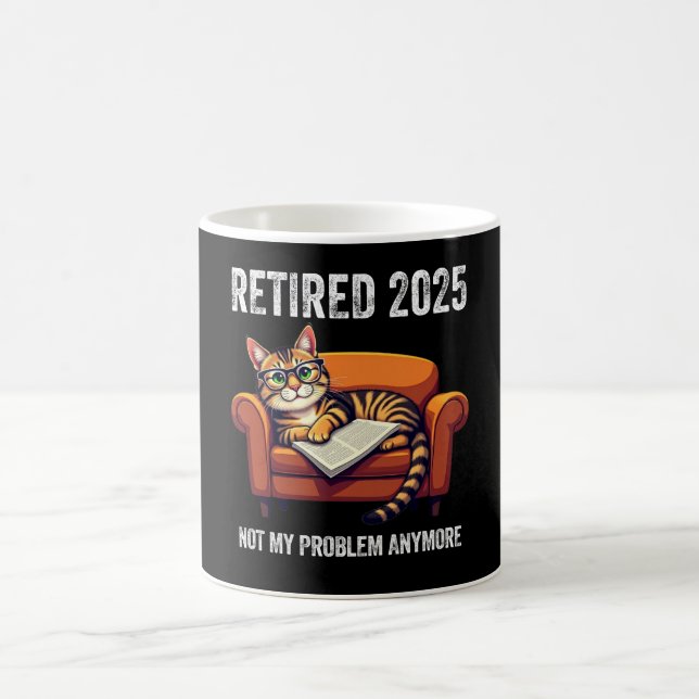 Rentensystem 2025 Ruhestand 2025 nicht mein Proble Kaffeetasse (Mittel)