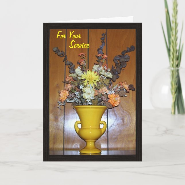 Rentenwünsche Karte (Vorderseite)