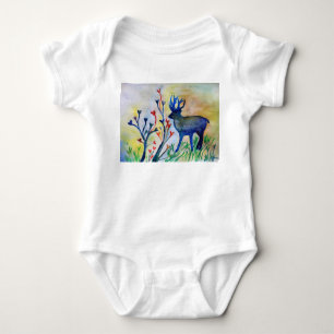 Rentier Autumn Liebe Baby Jersey Bodysuit Strampler