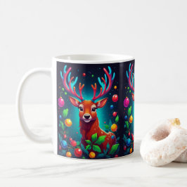 "Rentier & Baubles" Weihnachten Kaffeetasse