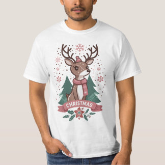 Rentier Boy, Frohe Weihnachten T-Shirt