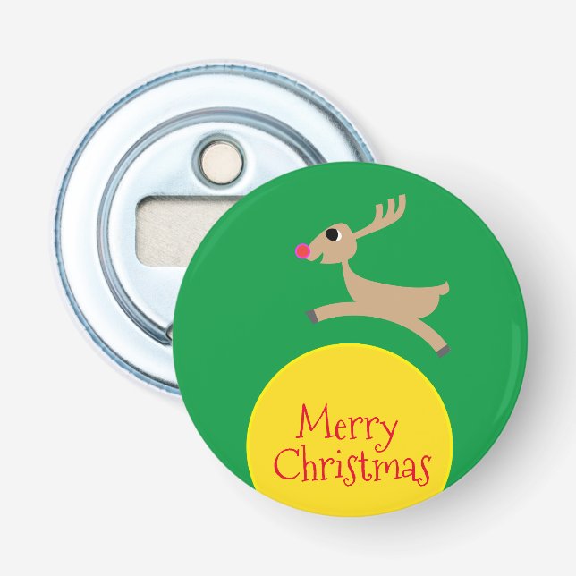 Rentier Flaschenöffner (Vorderseite)