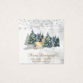 Rentier, Forest, String Lights Bokeh Company