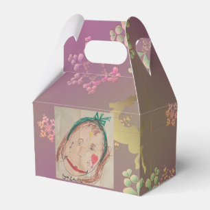 Rentier + Foto-Gunstbox Geschenkschachtel