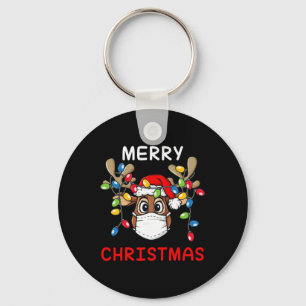 Rentier Frohe Weihnachtslustige Weihnachten Weihna Schlüsselanhänger