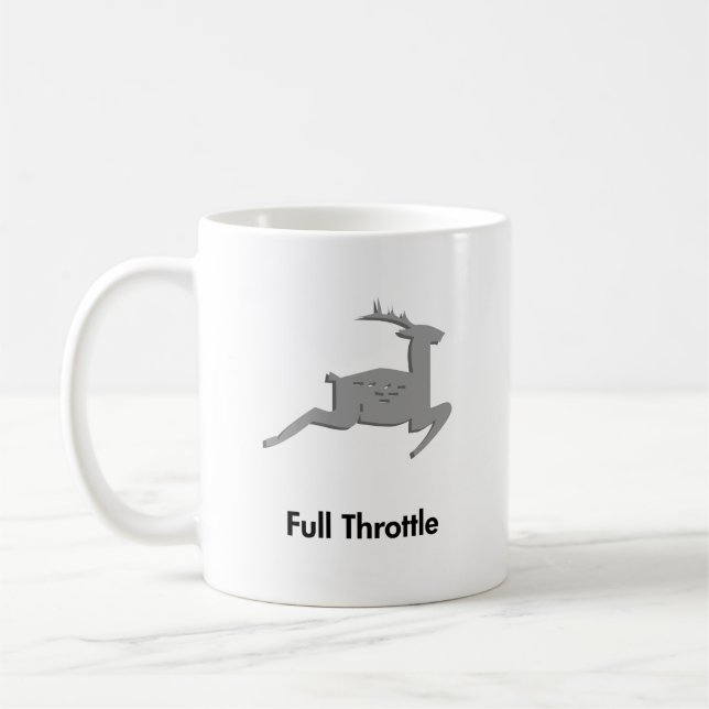 Rentier Full Throttle Kaffeetasse (Links)