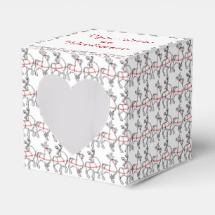 Rentier Geschenkboxen Personalisieren Weihnachts-G Geschenkschachtel