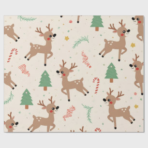 Rentier-Geschenkpapier Geschenkpapier