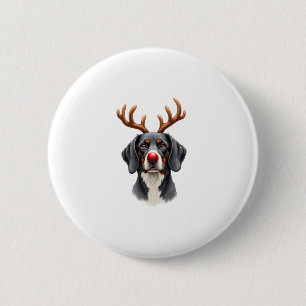 Rentier Great Dane Weihnachten Great Dane Hundemam Button