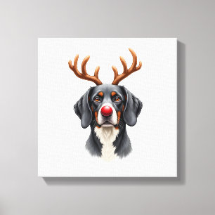 Rentier Great Dane Weihnachten Great Dane Hundemam Leinwanddruck