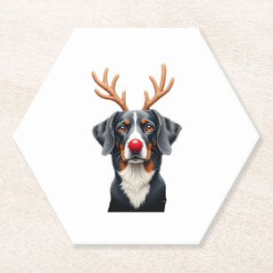 Rentier Great Dane Weihnachten Great Dane Hundemam Untersetzer