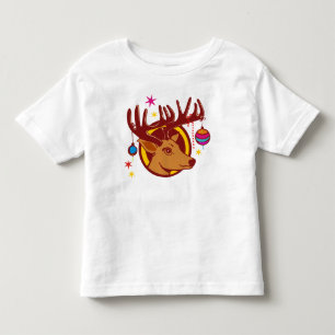 Rentier / Hirsch / Weihnachten Kleinkind T-shirt