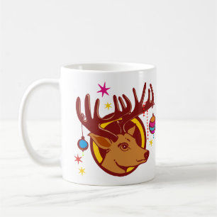 Rentier / Hirsch / Weihnachten Tasse