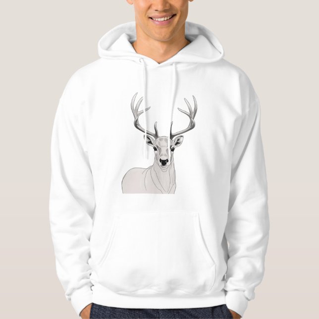 Rentier Hoodie (Vorderseite)