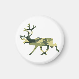 Rentier/Karibik-Waldkamouflage / Camouflage Magnet