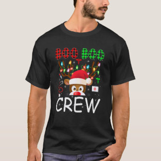 Rentier-Krankenschwester-Weihnachts-Scrub-Tops-Boo T-Shirt