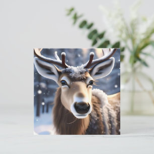 Rentier Magic: Nahes Up von Santas Loyal Companion Save The Date