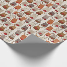 Rentier Muster WrappingPaper
